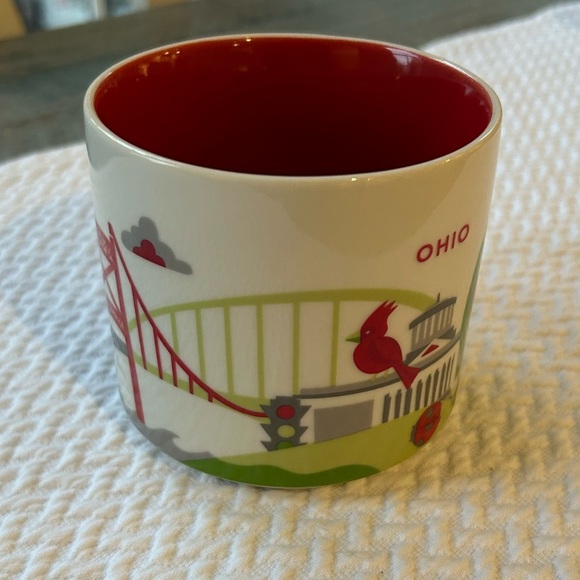 Starbucks Ohio Coffee Cup Mug You Are Here Collection YAH 14 oz 2013 - Picture 5 of 11